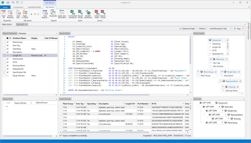  Beautifully formatted and optimized SQL queries, that are easy to maintain. 